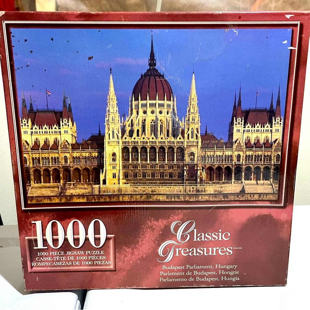 Budapest Parliament 1000 piece puzzle